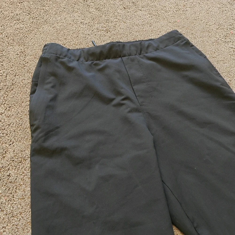 Lululemon Venture Trouser Twill Fabric Mens Small Black Water Repellent Commuter